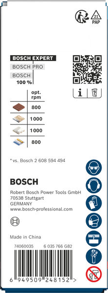 BOSCH EXPERT Construction Material Power Change Plus Lochsäge, 32 x 60 mm