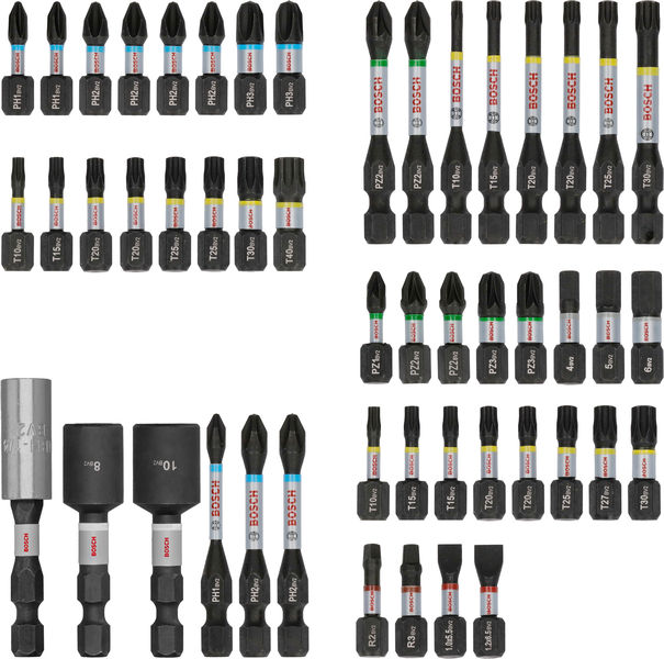 BOSCH PRO Impact Schrauberbit Set, 50-tlg.