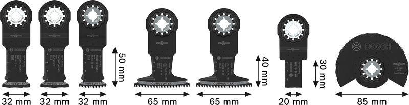 BOSCH Holz-Set, 7-tlg.