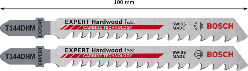 BOSCH EXPERT Hardwood Fast T144DHM Stichsägeblatt, 10-tlg. BOSCH EXPERT Hardwood Fast T144DHM Stichsägeblatt, 10-tlg.