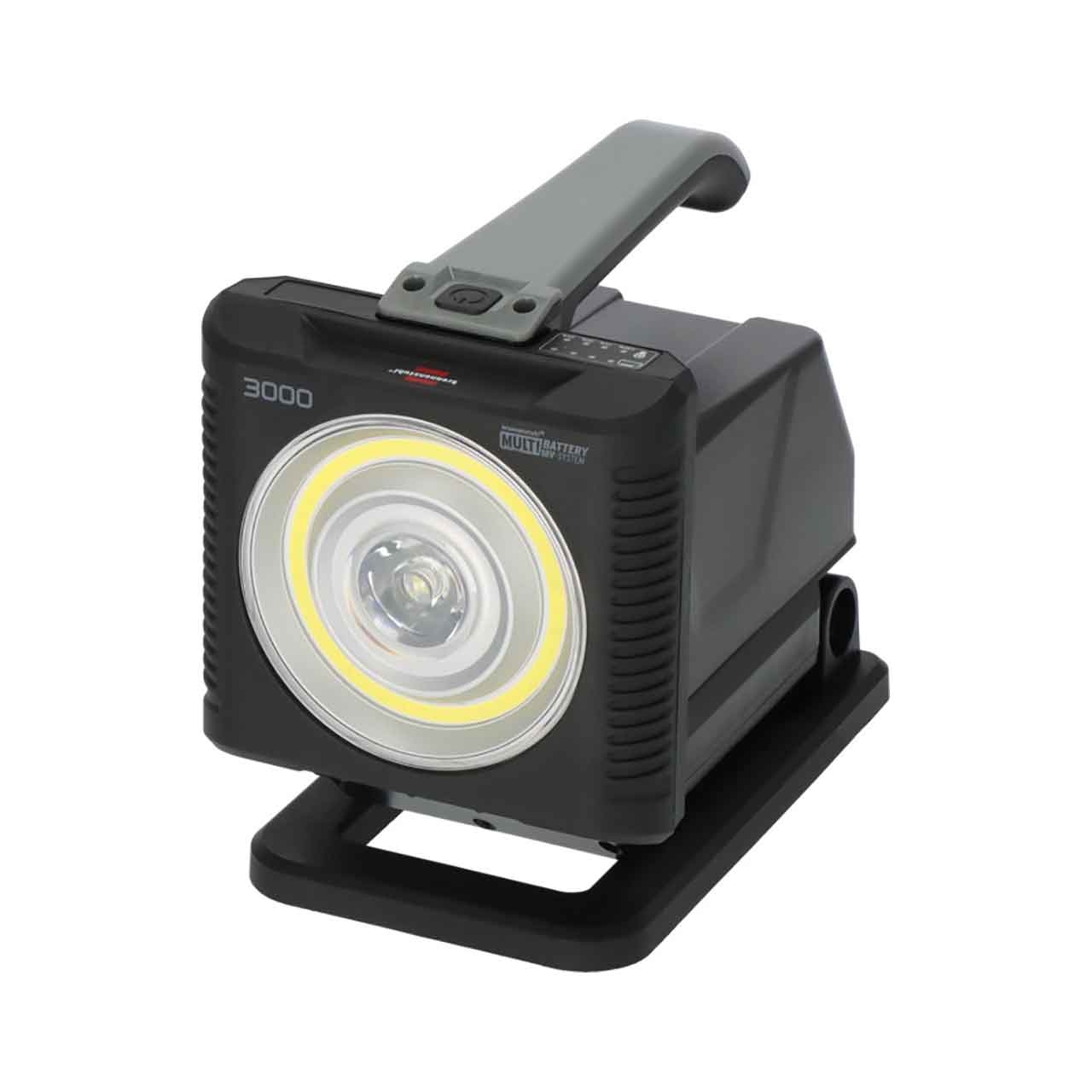 BRENNENSTUHL Professional Multi Battery LED Akku Handleuchte HL 3000, 1140 + 2160lm, IP54