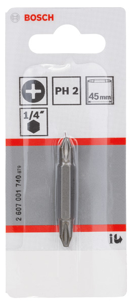 BOSCH Doppelklingenbit, PH2, PH2, 45 mm BOSCH Doppelklingenbit, PH2, PH2, 45 mm