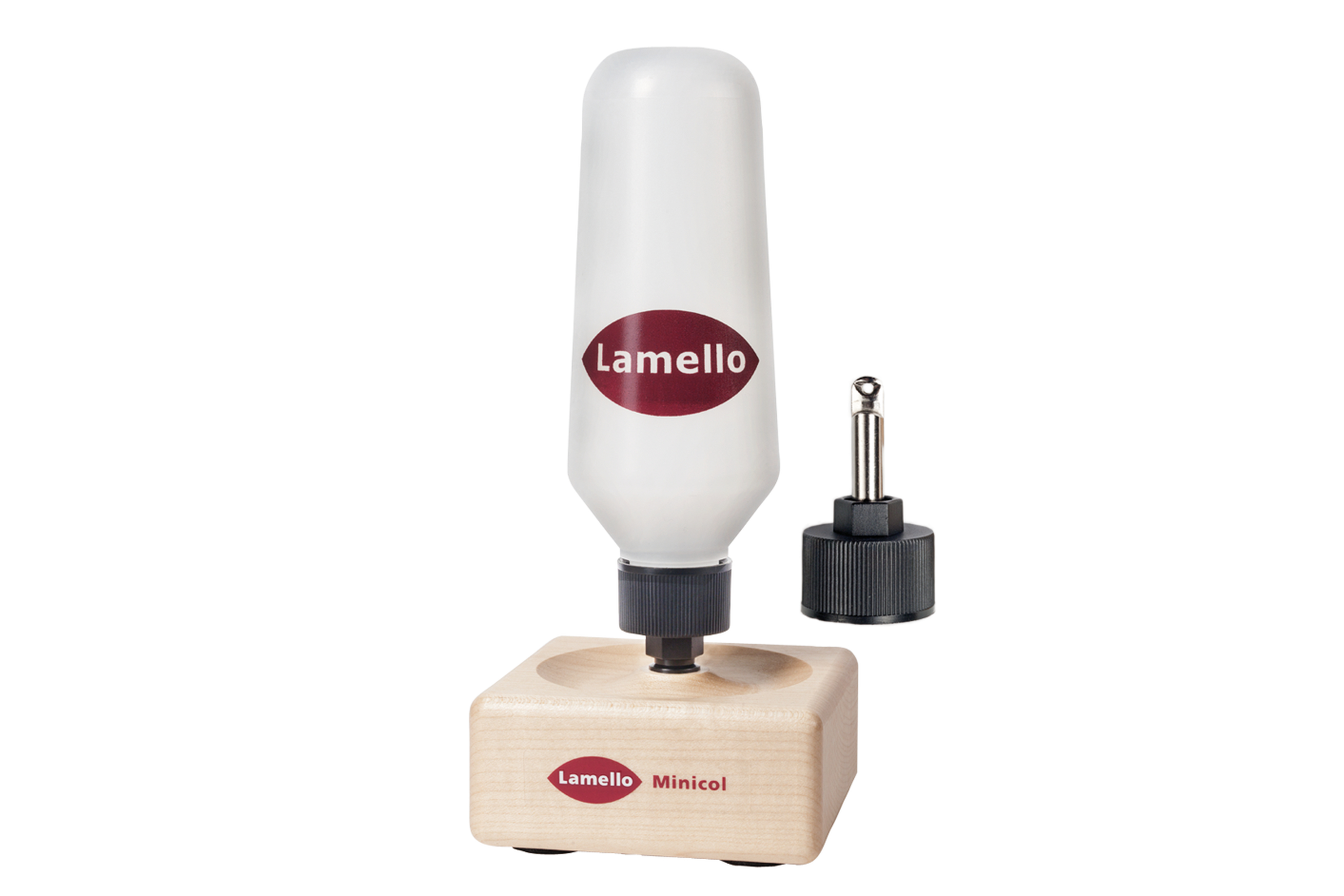 LAMELLO Minicol Leimgerät M, inkl. Metalldüse für seitlichen Leimauftrag LAMELLO Minicol Leimgerät M, inkl. Metalldüse für seitlichen Leimauftrag