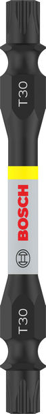 BOSCH PRO Impact Schrauberbit mit Doppelklingen und Pick and Click-Einsätzen, T30,65mm