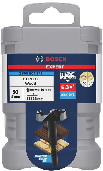 BOSCH EXPERT Wood Forstnerbohrer, 50 mm BOSCH EXPERT Wood Forstnerbohrer, 50 mm