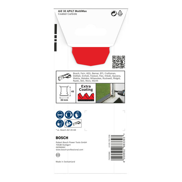 BOSCH EXPERT MultiMax AIZ 32 APILT Tauchsägeblatt für Multifunktionswerkzeuge