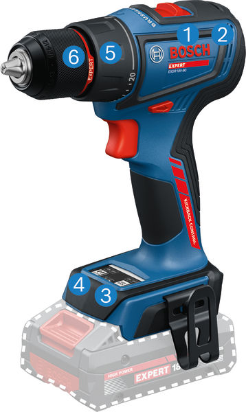 BOSCH EXPERT Akku-Bohrschrauber EXSR18V-90, L-BOXX 136