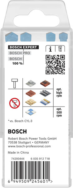 BOSCH EXPERT HEX-9 Multi Construction Bohrer-Set, 5,5/6/7/8x100 mm, 4-tlg. BOSCH EXPERT HEX-9 Multi Construction Bohrer-Set, 5,5/6/7/8x100 mm, 4-tlg.