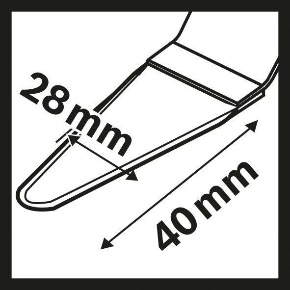 BOSCH HCS Universalfugenschneider AIZ 28 SC, 40 x 28 mm, 10er-Pack BOSCH HCS Universalfugenschneider AIZ 28 SC, 40 x 28 mm, 10er-Pack