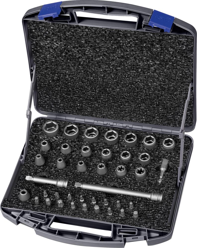 ASW Kraft- Steckschlüssel-Satz 3/8" 40-teilig ASW ASW Kraft- Steckschlüssel-Satz 3/8" 40-teilig ASW