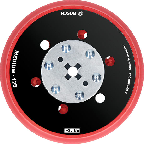 BOSCH EXPERT Mulitloch-Stützteller, 125mm, mittel, M8+5/16
