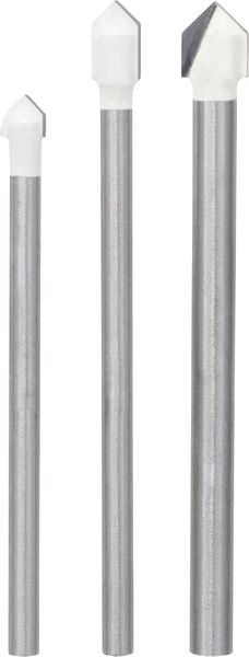 BOSCH CYL-9 Soft Ceramic Bohrer-Set, 5 x 70; 6 x 80; 8 x 80 mm, 3-tlg.