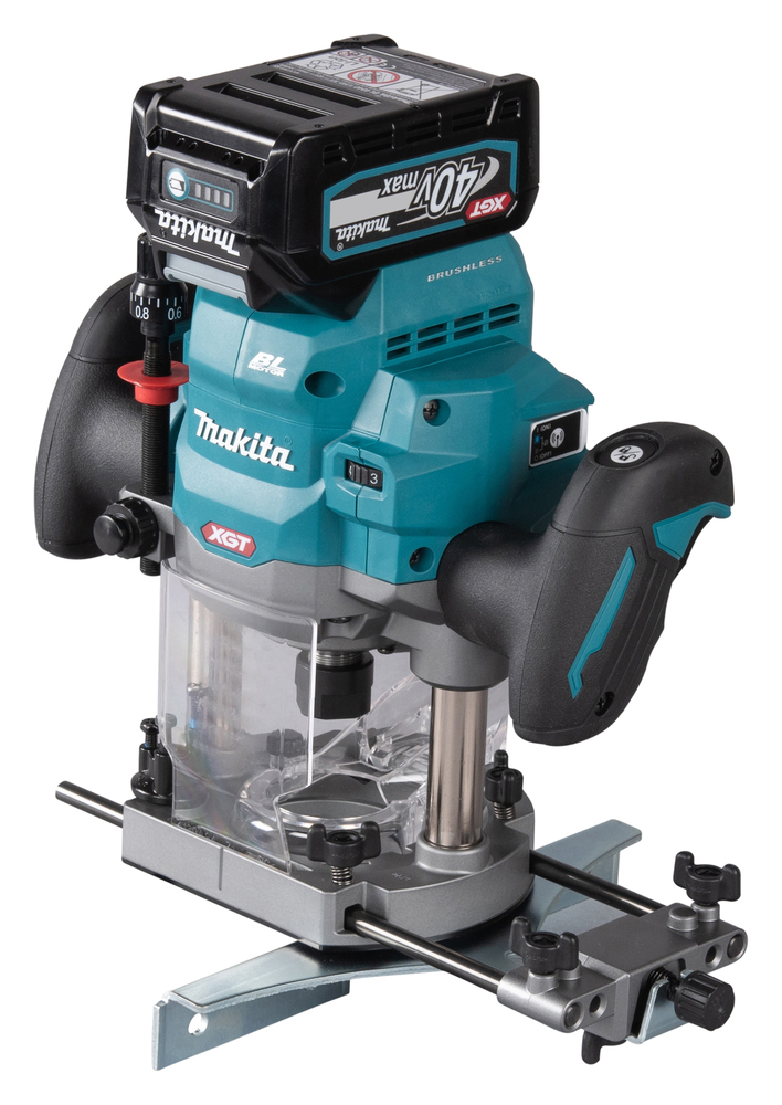 MAKITA Akku-Oberfräse 40V max. (ohne Ladegerät und Akkus) MAKITA Akku-Oberfräse 40V max. (ohne Ladegerät und Akkus)
