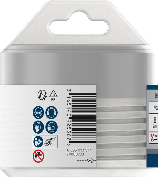 BOSCH PRO Ceramic dry Trockenbohrkrone, 68 x 35 mm, X-Lock BOSCH PRO Ceramic dry Trockenbohrkrone, 68 x 35 mm, X-Lock