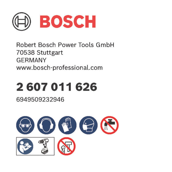 BOSCH PRO Ceramic dry Bohrer-Set, 6 x 66, 6 x 66, 8 x 66 mm, 3-tlg.
