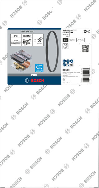 BOSCH Bandsägeblatt CB 281418 BIM für GCB 18 V-LI Professional, 14/18 tpi, 2 Stk. BOSCH Bandsägeblatt CB 281418 BIM für GCB 18 V-LI Professional, 14/18 tpi, 2 Stk.