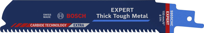 BOSCH EXPERT S955CHC Thick Tough Metal Säbelsägeblatt, 3-tlg.