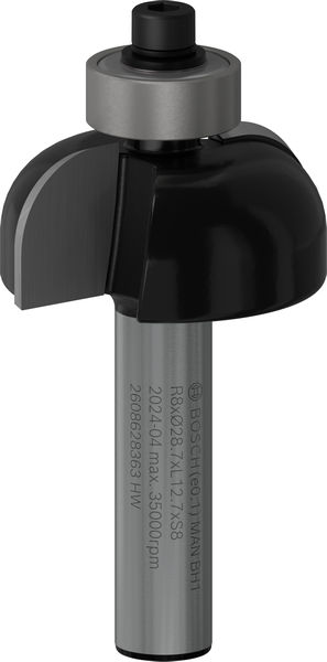 BOSCH PRO Hohlkehlfräser, R 8, Schaft 8 mm BOSCH PRO Hohlkehlfräser, R 8, Schaft 8 mm