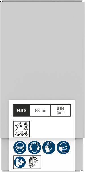 BOSCH PRO Alu T127D Stichsägeblatt, 100 mm, 100-tlg. BOSCH PRO Alu T127D Stichsägeblatt, 100 mm, 100-tlg.