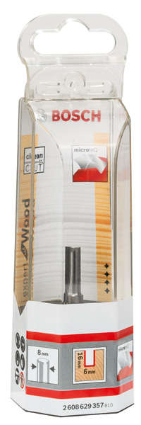 BOSCH Nutfräser Expert for Wood, Voll-Carbide, 8 mm, D1 6 mm, L 16 mm, G 51 mm BOSCH Nutfräser Expert for Wood, Voll-Carbide, 8 mm, D1 6 mm, L 16 mm, G 51 mm