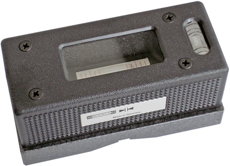 ROECKLE Kurbelzapfen-Wasserwaage 90x42mm/0,1mm ROECKLE