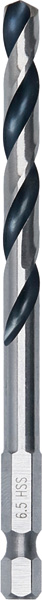 BOSCH HSS PointTeQ Sechskantbohrer 6,5 mm BOSCH HSS PointTeQ Sechskantbohrer 6,5 mm