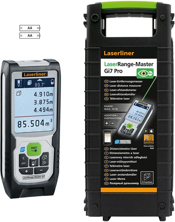 LASERLINER Entfernungsmesser LaserRange-Master Gi7 Pro LASERLINER Entfernungsmesser LaserRange-Master Gi7 Pro