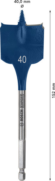 BOSCH EXPERT Self Cut Speed Flachfräsbohrer, 40 x 152 mm