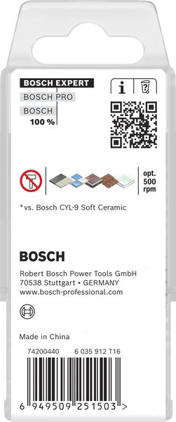 BOSCH EXPERT HEX-9 Hard Ceramic HEX-9 Bohrer-Set, 6 x 90 mm, 5-tlg.