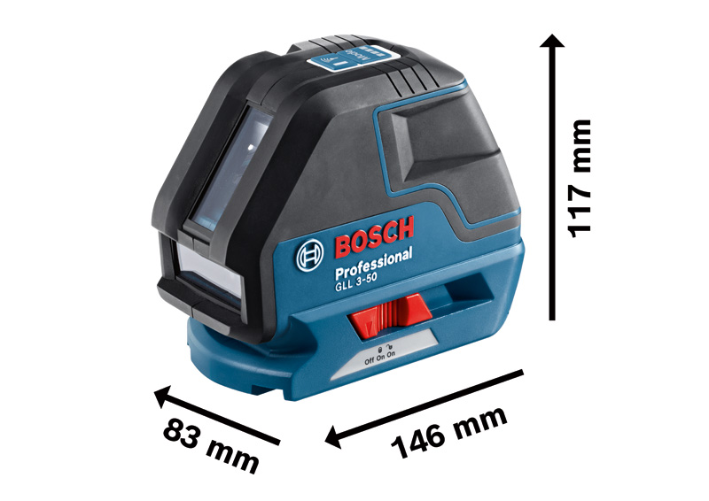 BOSCH Linienlaser GLL 3-50 in L-BOXX