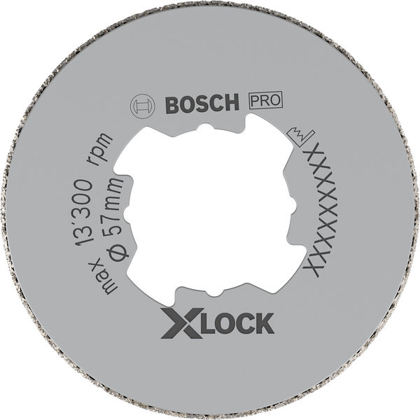 BOSCH PRO Ceramic dry Trockenbohrkrone, 57 x 35 mm, X-Lock BOSCH PRO Ceramic dry Trockenbohrkrone, 57 x 35 mm, X-Lock