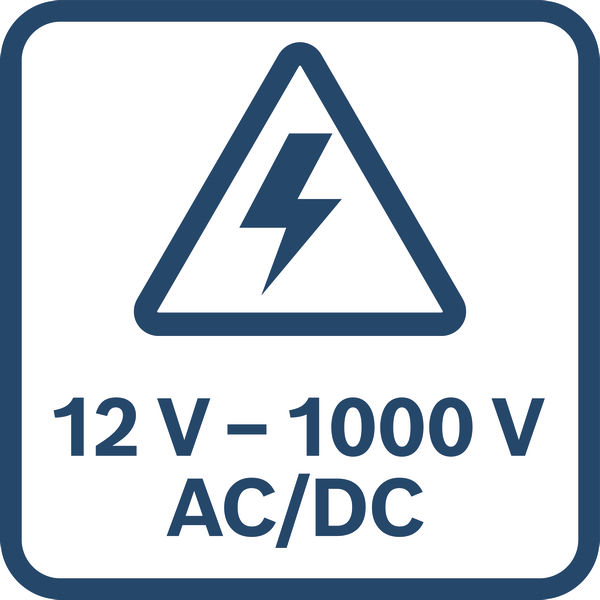 BOSCH Spannungsprüfer GVT 1000-15