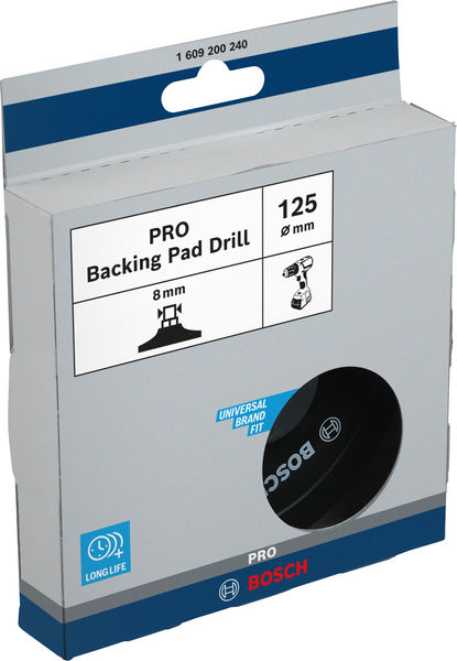 BOSCH PRO Stützteller, 125 x 8 mm