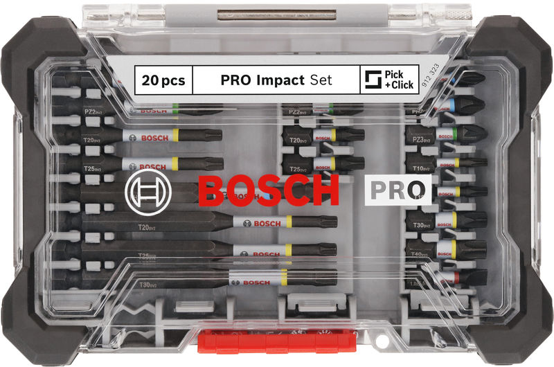 BOSCH PRO Impact Schrauberbit Set, 20-tlg.