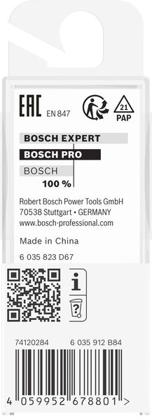 BOSCH PRO T-Nutfräser, Ø 8,5 x Ø 5,6, Schaft 8 mm