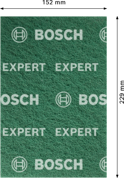 BOSCH EXPERT N880 Vliespad, 152x229mm, Sehr feines Mehrzweck BOSCH EXPERT N880 Vliespad, 152x229mm, Sehr feines Mehrzweck