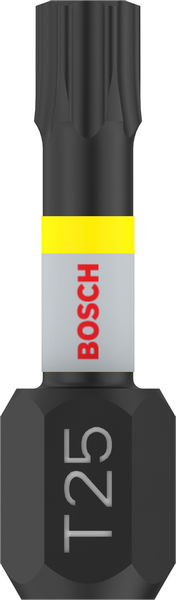 BOSCH PRO Torx Impact Bit, T25, 25 mm, 2-tlg.