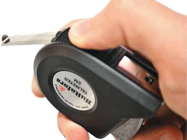 HULTAFORS Taschenbandmaß Talmeter 2mx13mm weiß Hultafors