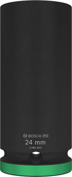 BOSCH PRO Impact Steckschlüsselsatz, 1/2", 24 mm, tief BOSCH PRO Impact Steckschlüsselsatz, 1/2", 24 mm, tief