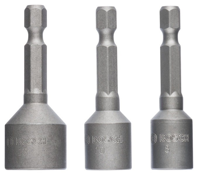 BOSCH 3-tlg. Steckschlüsselpack, 8/10/13 mm BOSCH 3-tlg. Steckschlüsselpack, 8/10/13 mm
