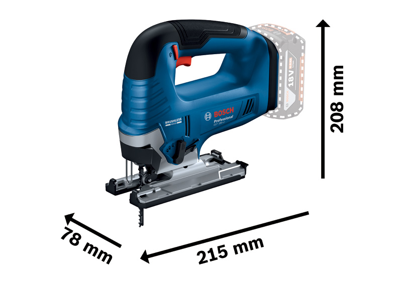 BOSCH Akku-Stichsäge GST 18V-125 B BOSCH Akku-Stichsäge GST 18V-125 B