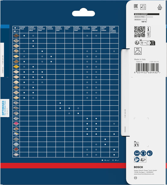 BOSCH EXPERT Aluminium Kreissägeblatt, 184x20 mm, Z54