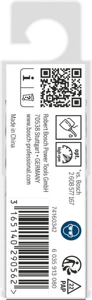 BOSCH Metallbohrer DIN 338 HSS-G 3,2 mm, 10/Pack