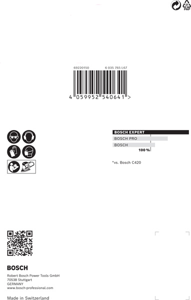 BOSCH EXPERT M480 Schleifnetz, 100x150mm, K10, 10-tlg. BOSCH EXPERT M480 Schleifnetz, 100x150mm, K10, 10-tlg.