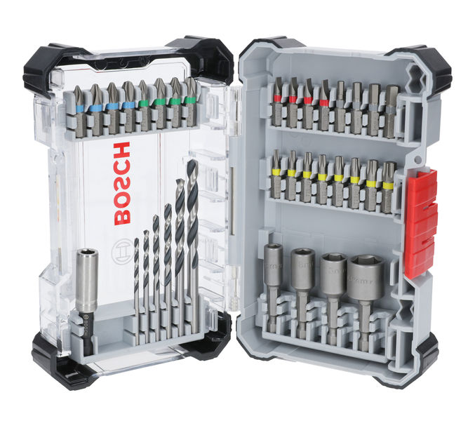 BOSCH Extra Hard Schrauberbit- und Metal HSS Bohrer-Set, 35-tlg.