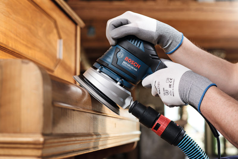 BOSCH Schleifblatt J450 Expert for Wood and Paint, 115 mm x 5 m, G180