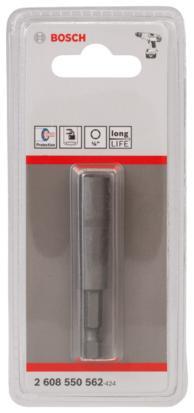 BOSCH Steckschlüssel, 65 mm x 1/4-Zoll, Tiefenanschlag 2 607 002 586