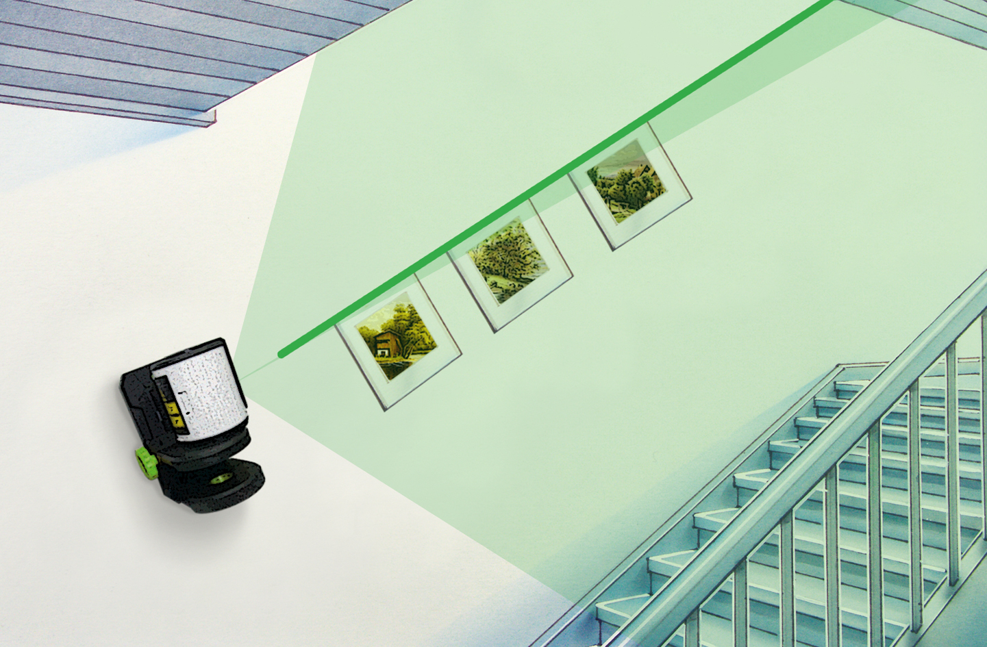 LASERLINER EasyCross-Laser Green Set LASERLINER EasyCross-Laser Green Set