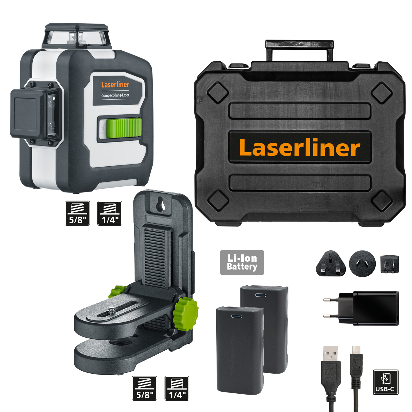 LASERLINER 3D Laser CompactPlane-Laser 3G Pro