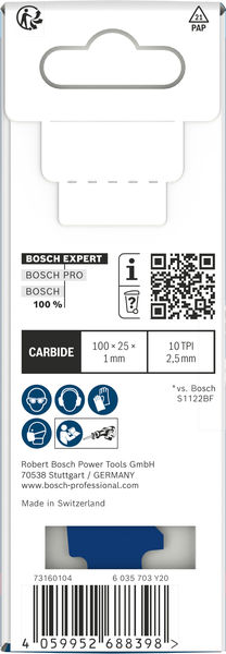 BOSCH EXPERT Medium-Thick Tough Metal S555HHC Säbelsägeblatt